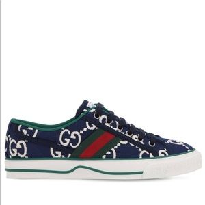 Gucci Tennis 1977 Logo-embroidered CanvasSneakers